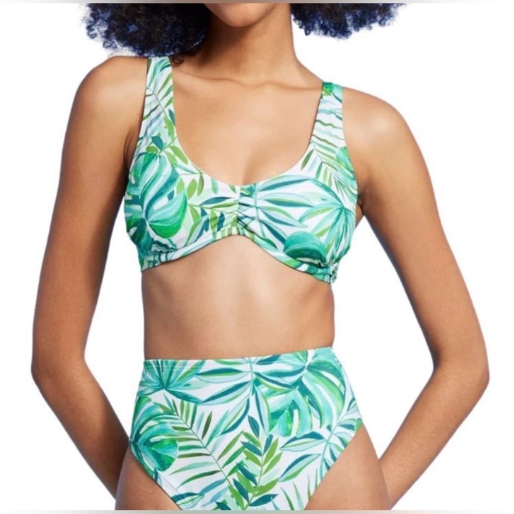 NWT! Shade & Shore Tropical Floral Bikini Set